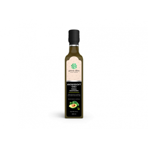 GREEN IDEA Potravinovy olej Avokádový 250 ml